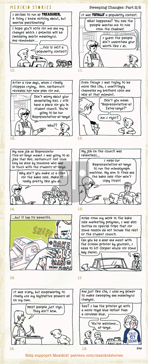 Mexikid Stories - Friday October 27, 2023 Comic Strip