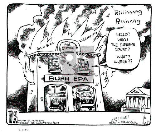 Tom Toles - Wednesday April 4, 2007 Comic Strip