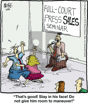 In the Bleachers on Thursday June 25, 2015 Comic Strip