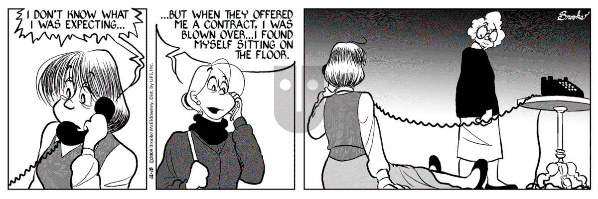 9 Chickweed Lane - Saturday December 18, 2004 Comic Strip