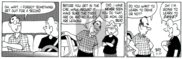 Luann on Friday May 5, 2000 Comic Strip