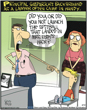 The Flying McCoys on Friday April 12, 2019 Comic Strip