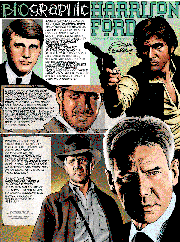 Biographic on Monday June 15, 2009 Comic Strip