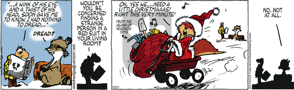 Over the Hedge on Thursday December 21, 2017 Comic Strip
