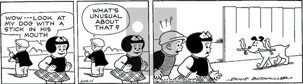 Nancy Classics on Thursday June 25, 2015 Comic Strip