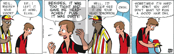 Lucky Cow on Wednesday November 22, 2006 Comic Strip