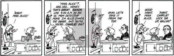 Doonesbury on Monday August 27, 1973 Comic Strip