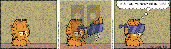 Garfield on Monday March 10, 2025 Comic Strip