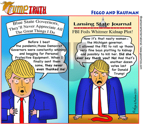ViewsAmerica on Wednesday October 14, 2020 Comic Strip