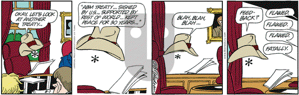Doonesbury on Tuesday August 7, 2001 Comic Strip