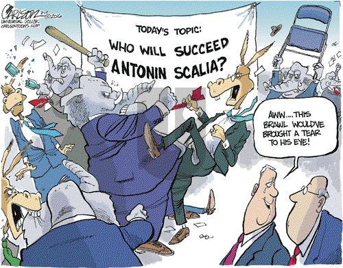 Stuart Carlson on Tuesday February 16, 2016 Comic Strip