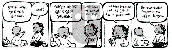 JumpStart on Monday January 11, 1999 Comic Strip