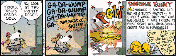 DeFlocked on Saturday October 29, 2011 Comic Strip