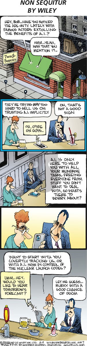 Non Sequitur on Sunday March 9, 2025 Comic Strip