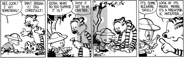 Calvin and Hobbes - Thursday May 3, 2018 Comic Strip