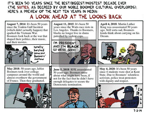 Ted Rall on Wednesday July 2, 2014 Comic Strip