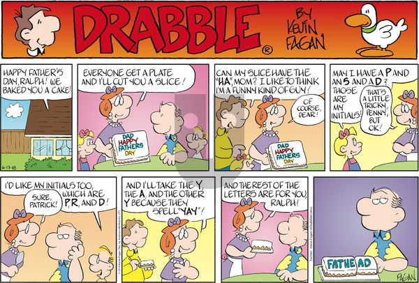 Drabble on Sunday June 17, 2018 Comic Strip