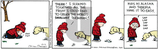Red and Rover on Monday December 2, 2002 Comic Strip