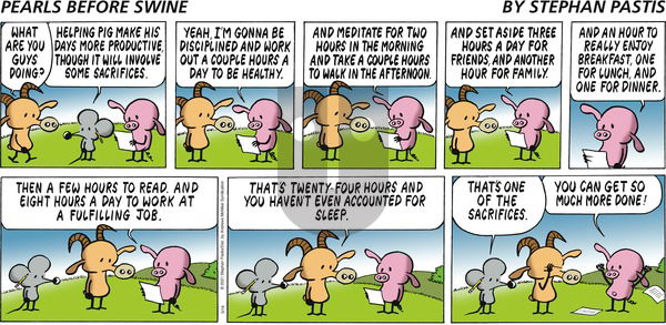 Pearls Before Swine - Sunday March 14, 2021 Comic Strip