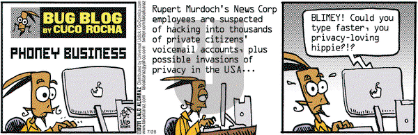 La Cucaracha on Thursday July 28, 2011 Comic Strip