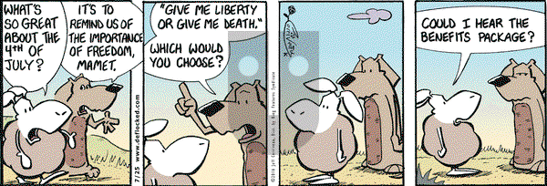 DeFlocked on Monday July 25, 2016 Comic Strip