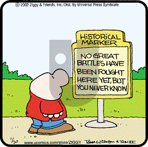 Ziggy - Wednesday January 30, 2002 Comic Strip