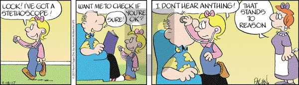 Drabble on Saturday February 18, 2017 Comic Strip