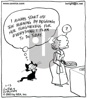 Kit 'N' Carlyle on Monday January 13, 2003 Comic Strip