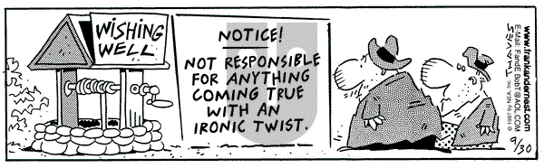 Frank and Ernest on Tuesday September 30, 1997 Comic Strip