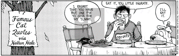 Get Fuzzy on Friday December 14, 2001 Comic Strip