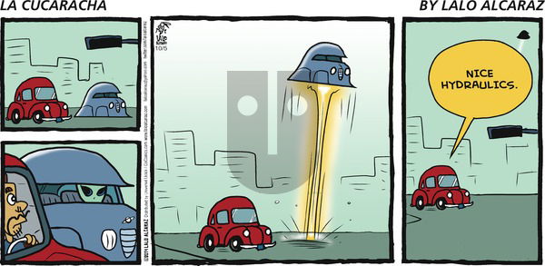 La Cucaracha - Sunday October 5, 2014 Comic Strip