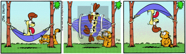 Garfield on Wednesday July 6, 1983 Comic Strip