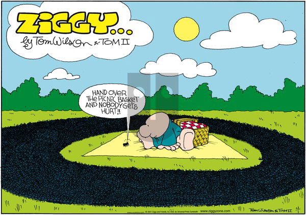 Ziggy on Tuesday January 8, 2002 Comic Strip