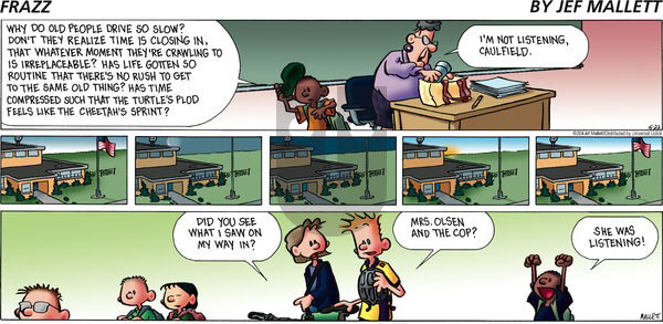 Frazz - Sunday June 22, 2014 Comic Strip