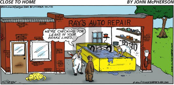 Close to Home on Sunday September 13, 2015 Comic Strip