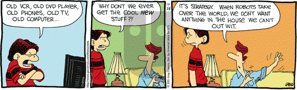 The Buckets on Friday October 28, 2011 Comic Strip