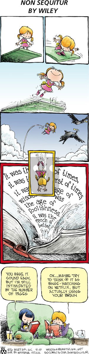 Non Sequitur - Sunday April 10, 2016 Comic Strip