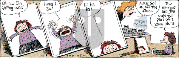 Cul de Sac on Monday April 2, 2018 Comic Strip