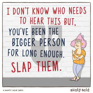 Aunty Acid - Sunday April 28, 2024 Comic Strip