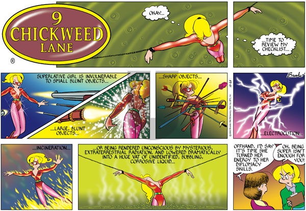 9 Chickweed Lane - Sunday October 20, 2002 Comic Strip