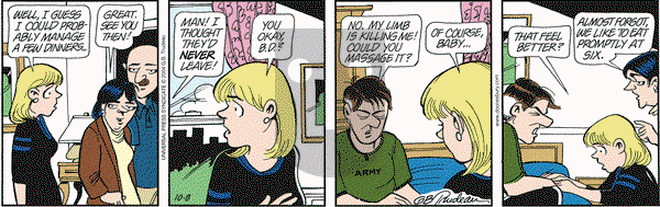 Doonesbury on Friday October 8, 2004 Comic Strip