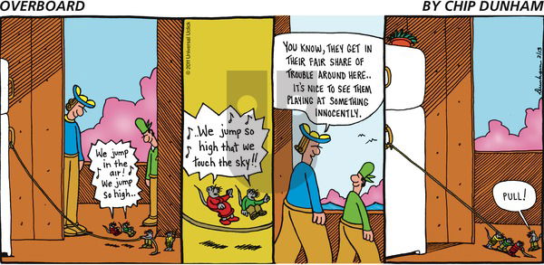 Overboard on Sunday February 13, 2011 Comic Strip