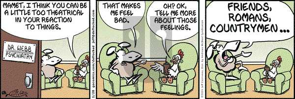 DeFlocked on Monday January 20, 2025 Comic Strip