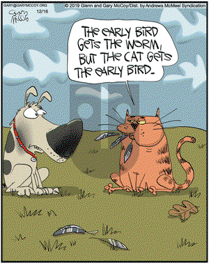 The Flying McCoys on Monday December 16, 2019 Comic Strip