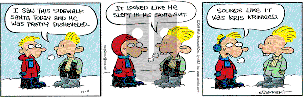 Soup to Nutz - Old on Thursday December 11, 2008 Comic Strip