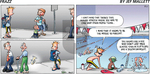 Frazz on Sunday August 21, 2011 Comic Strip