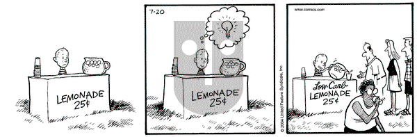 Grand Avenue on Tuesday July 20, 2004 Comic Strip