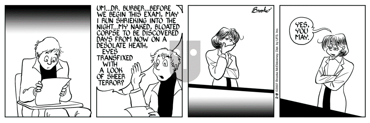9 Chickweed Lane - Thursday February 8, 2007 Comic Strip