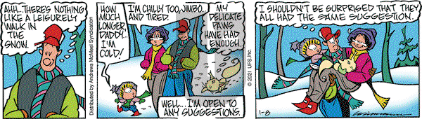 Rose is Rose on Friday January 8, 2021 Comic Strip