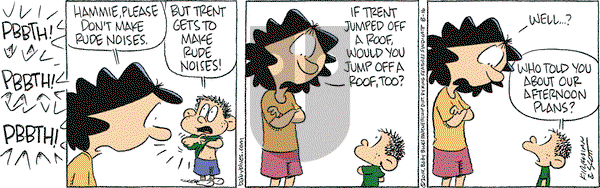 Baby Blues on Saturday August 16, 2014 Comic Strip